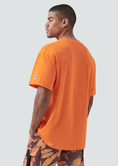 Orange Avirex t-shirt back