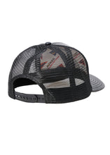 Load image into Gallery viewer, Avirex Leather Mesh Hat - Black - Back
